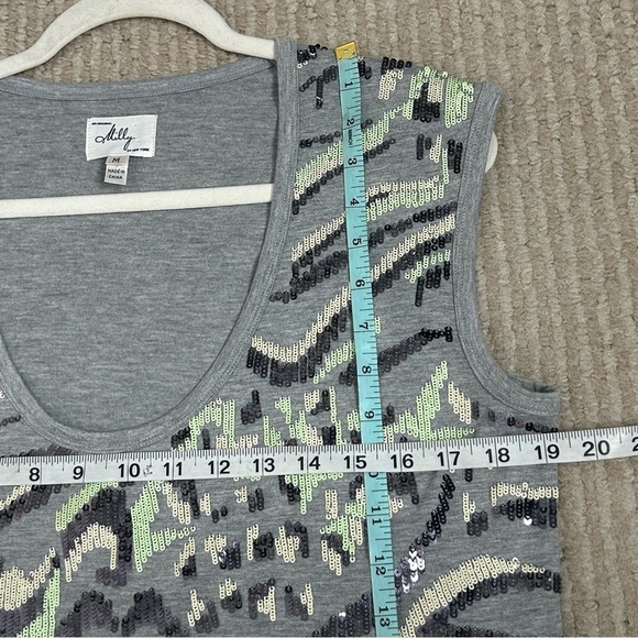 Milly Sequin Tank Top - Picture 12 of 13